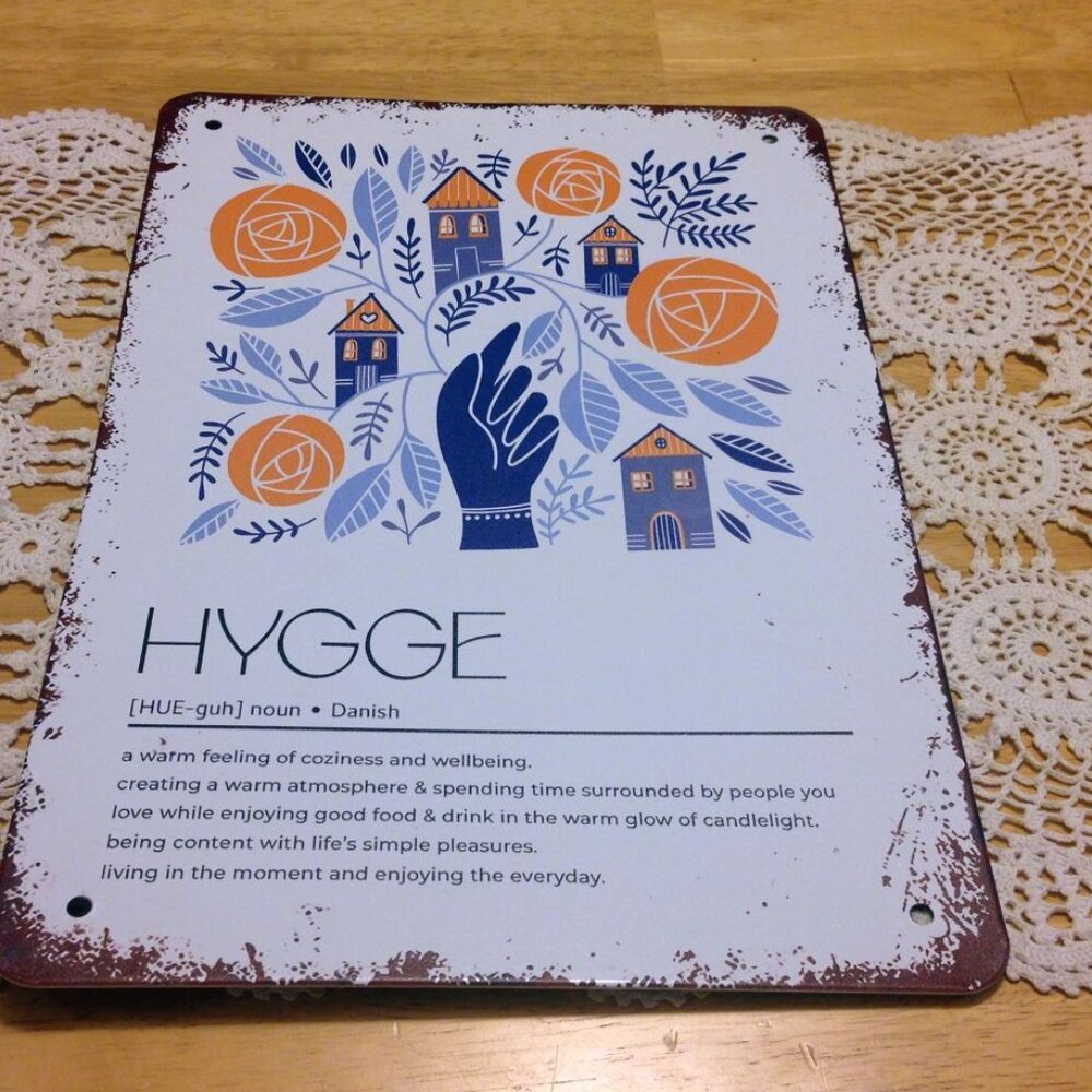 Boho / Hippie Vibe Wall Art, Hygge, warm feeling of coziness